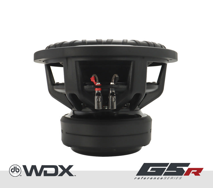 DB Drive WDX12G5R.4 : 12 in. Dual 4-Ohm Subwoofer