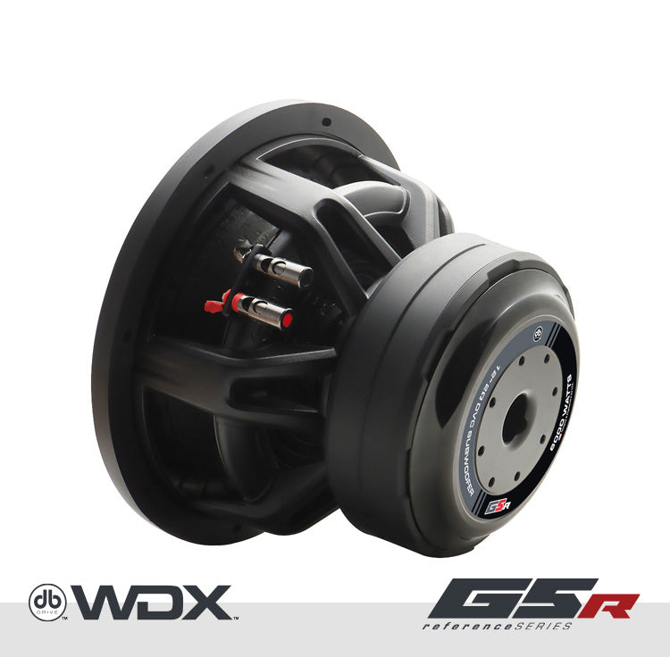 DB Drive WDX12G5R.4 : 12 in. Dual 4-Ohm Subwoofer