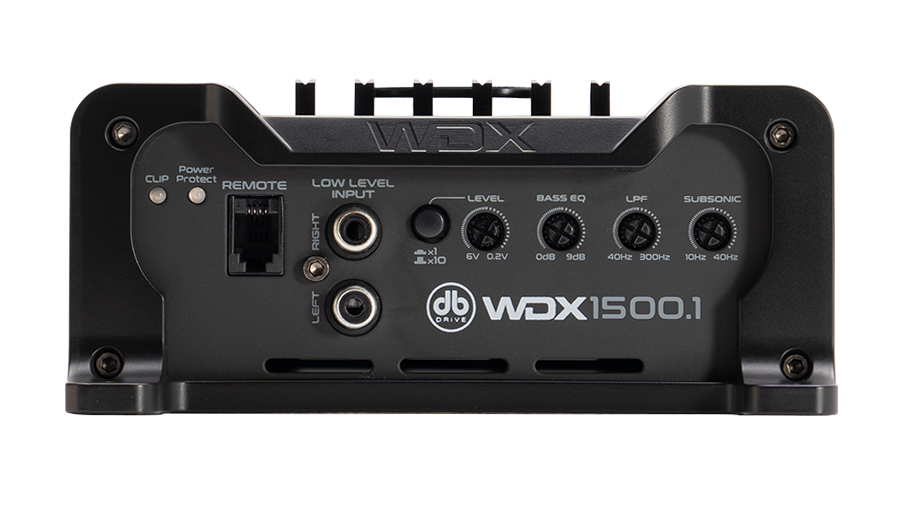 DB Drive WDX1500.1 : Mono Class D Amplifier