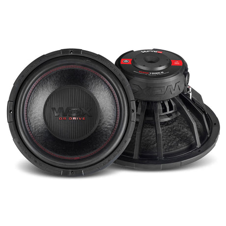 DB Drive WDX15G2.2 : 15" Dual 2-Ohm Subwoofer
