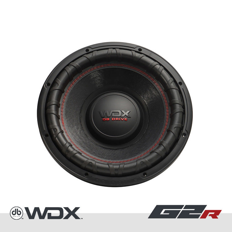 DB Drive WDX15G2R.2 : 15 in. Dual 2-Ohm Subwoofer
