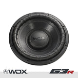 DB Drive WDX15G3R.4 : 15 in. Dual 4-Ohm Subwoofer