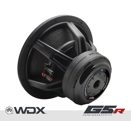DB Drive WDX15G5R.2 : 15 in. Dual 2-Ohm Subwoofer