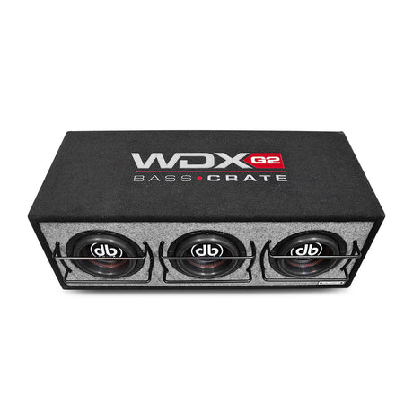 DB Drive WDX6-3BC : 6.5" WDX Subwoofer Bass Crate Enclosure