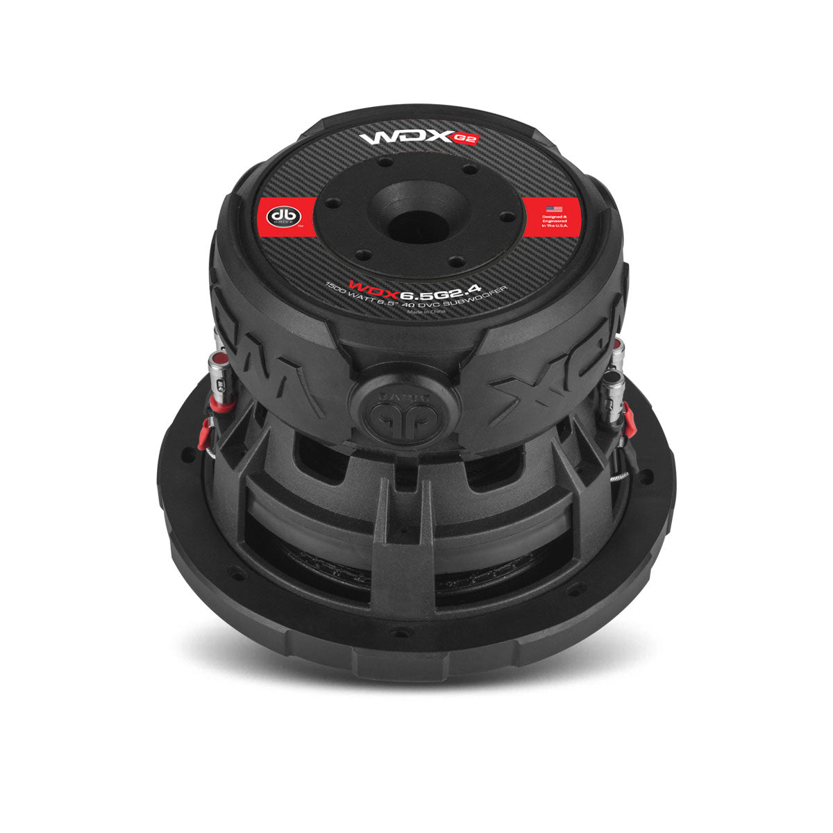 DB Drive WDX6.5G2.4 : 6.5" Dual 4-Ohm Subwoofer