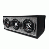 DB Drive WDX8-3BC : Triple 8" WDX Subwoofer Bass Crate Enclosure