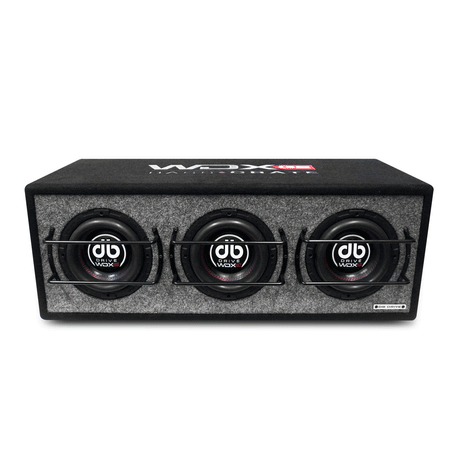 DB Drive WDX8-3BC : Triple 8" WDX Subwoofer Bass Crate Enclosure