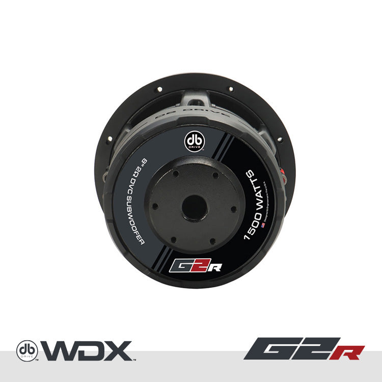 DB Drive WDX8G2R.4 : 8 in. Dual 4-Ohm Subwoofer