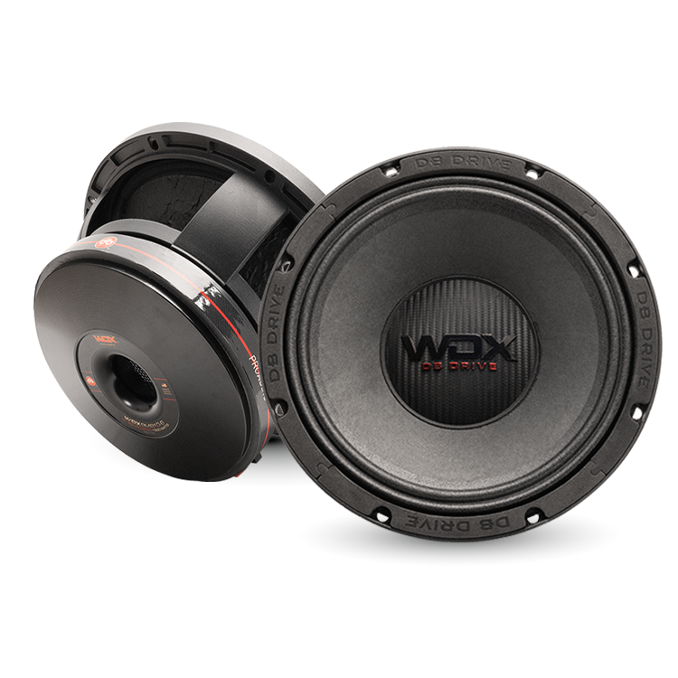 DB Drive WDX9MB10-8 : 10" PRO Audio Midbass (8-Ohm)