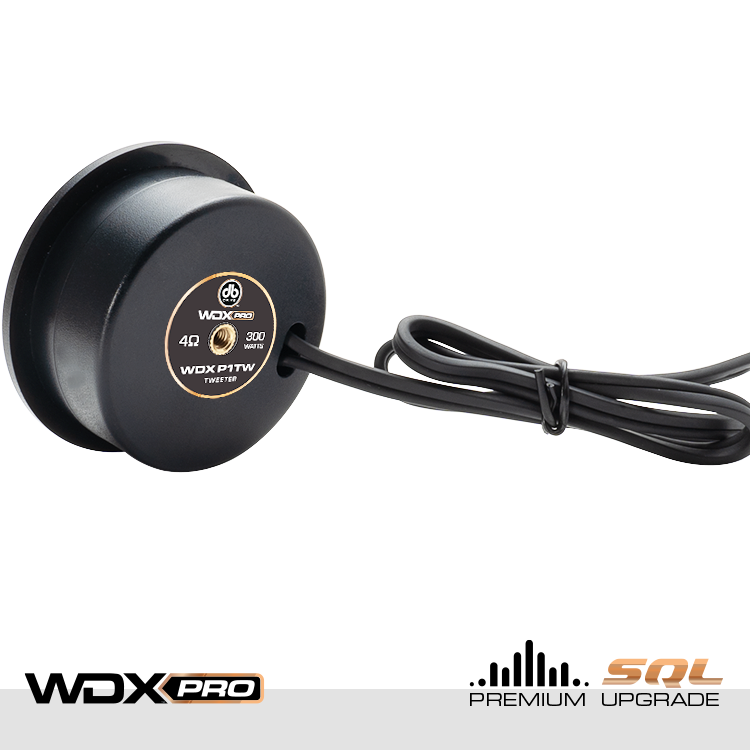 DB Drive WDX P1TW : WDX PRO 1" Component Tweeter (1 Pair)