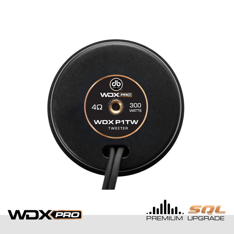 DB Drive WDX P1TW : WDX PRO 1" Component Tweeter (1 Pair)