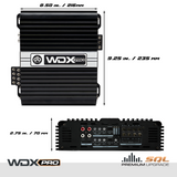 DB Drive WDX PRO1000.4 : 4-Channel Full-Range Class D Amplifier