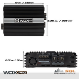 DB Drive WDX PRO2500.5 : 5-Channel Full-Range Class D Amplifier