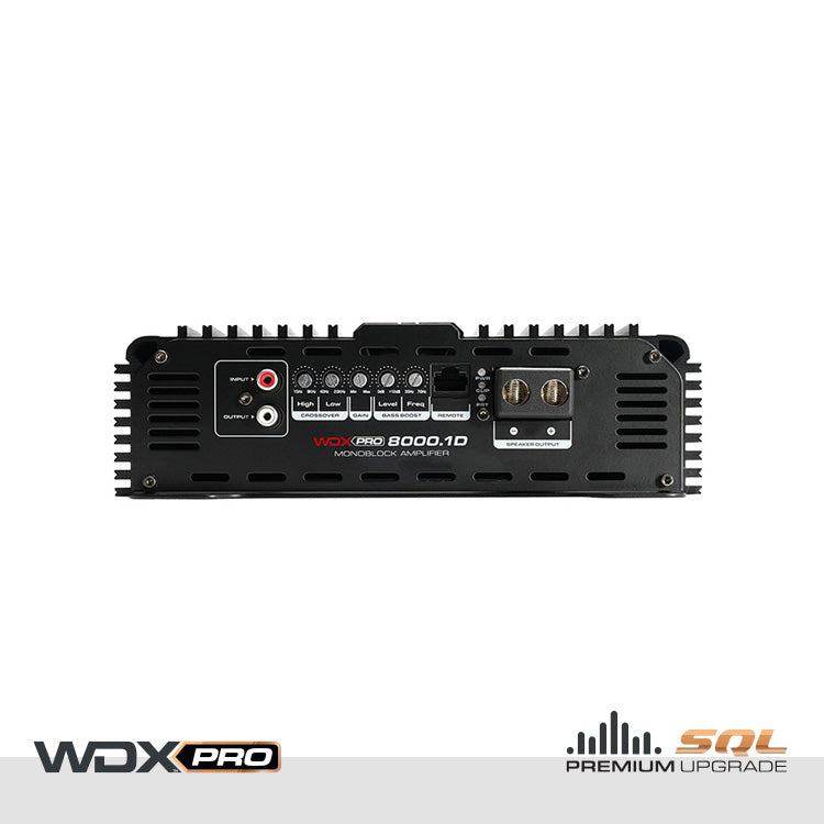 DB Drive WDX PRO8000.1D : Extended Range Class D Monoblock Amplifier