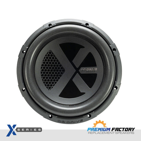 DB Drive X-W10D4 : 10" Dual 4-Ohm Subwoofer