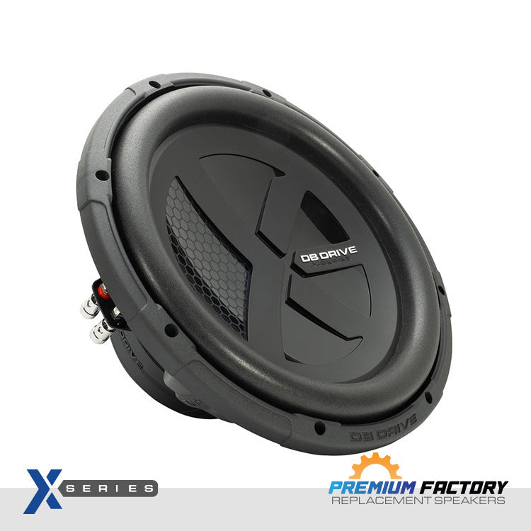 DB Drive X-W12D4 : 12" Dual 4-Ohm Subwoofer