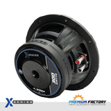DB Drive X-W8D4 : 8" Dual 4-Ohm Subwoofer