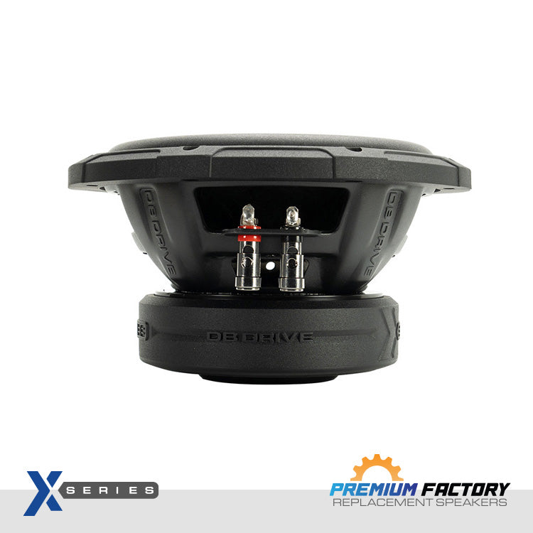 DB Drive X-W8D4 : 8" Dual 4-Ohm Subwoofer