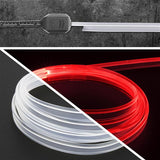 XKGLOW XK-FO-ADV 2pc 6ft Fiber Optic Roll 6pc LED Head XKchrome App Controlled Fiber Optic LED Accent Light Kit