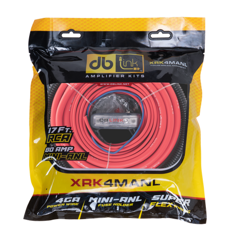 DB Link XRK4MANL: 4 Ga. MiniANL Amplifier Kit