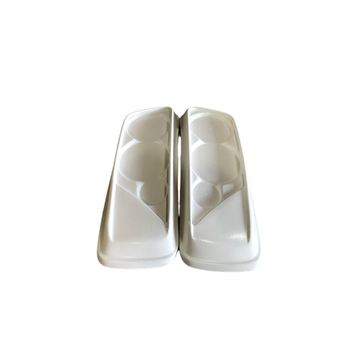 Insane Asylum D65B Bond-On Lids: Dual 6.5" Fiberglass Speaker Lids (2014-2023)