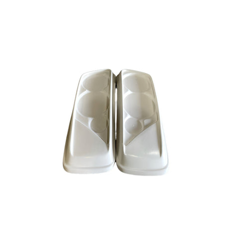 Insane Asylum D65B Bond-On Lids: Dual 6.5" Fiberglass Speaker Lids (2014-2023)