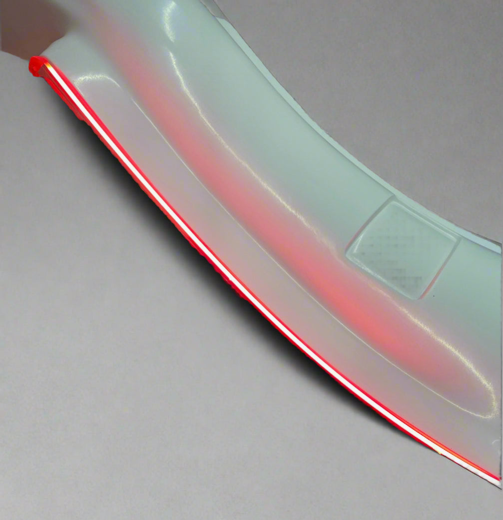 Insane Asylum 27" Curved Tail Lights: For Rehab or Strung Out Fenders