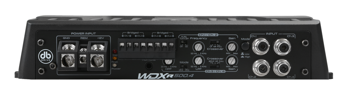 DB Drive WDX-R500.4 : WDX Reference Class-D 4 Channel Amplifier