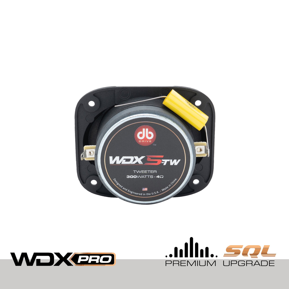DB Drive WDX5-TW : 1.5" Elliptical Die Cast Tweeter (1 Pair)