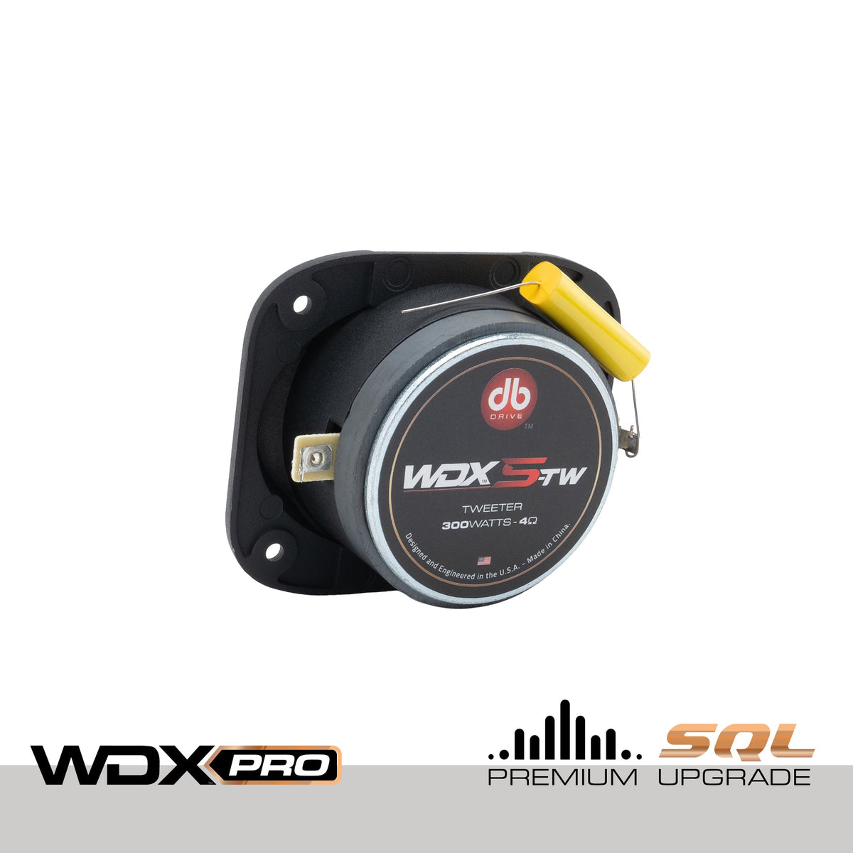 DB Drive WDX5-TW : 1.5" Elliptical Die Cast Tweeter (1 Pair)