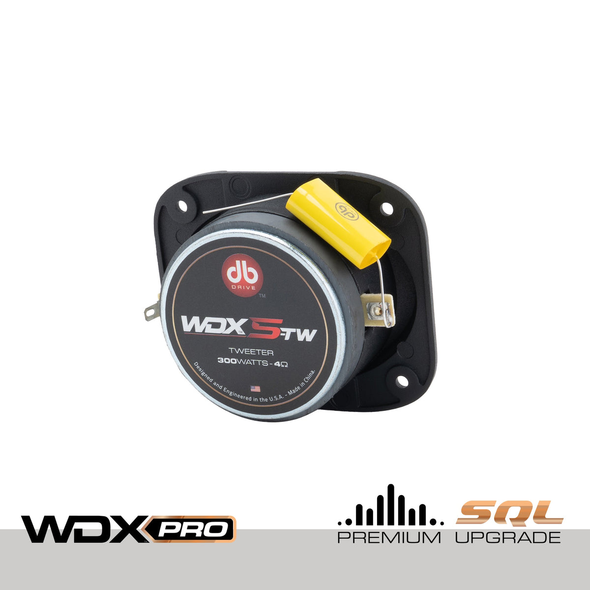 DB Drive WDX5-TW : 1.5" Elliptical Die Cast Tweeter (1 Pair)